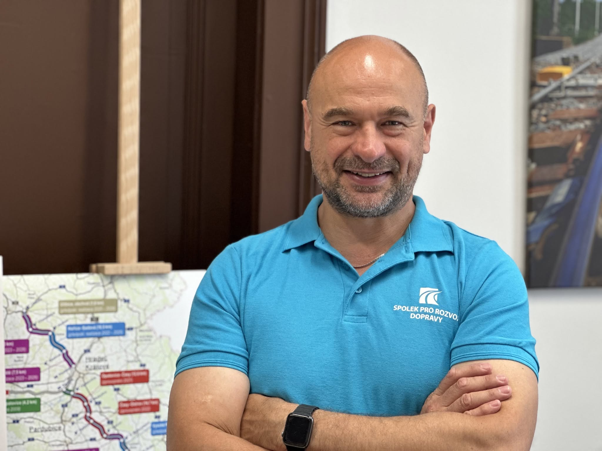 Martin Kolovratník, předseda Spolku pro rozvoj dopravy